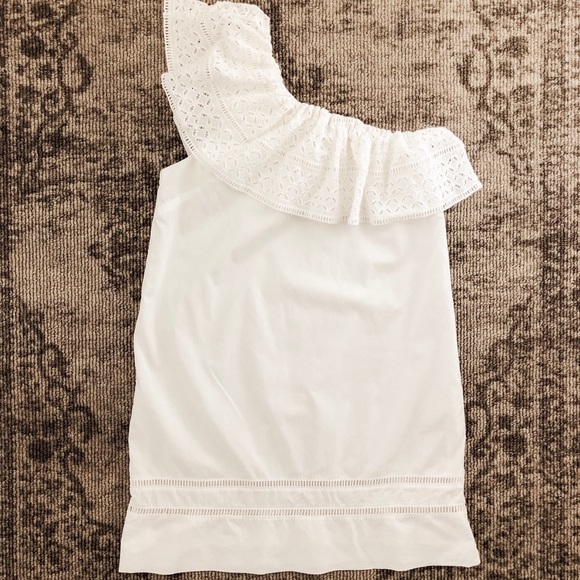 Abercrombie & Fitch • White Eyelet Dress - Picture 5 of 8